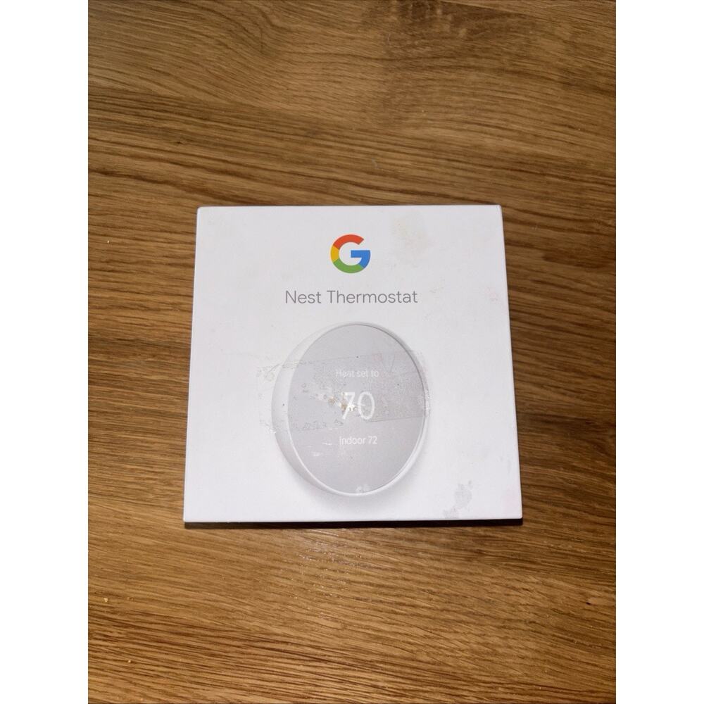Google Nest Smart Thermostat Snow